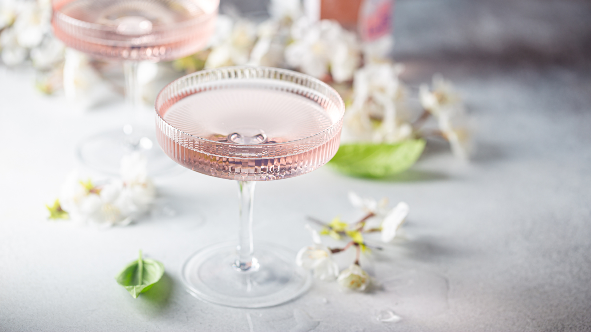 Floral Verjus and Shrub Cocktail-Little Apple Treats