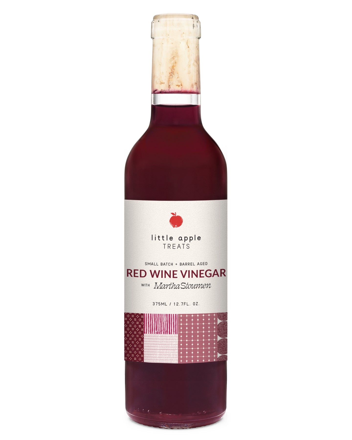 Little Apple Treats x Martha Stoumen red wine vinegar from natural wine, barrel-aged with Orleans method