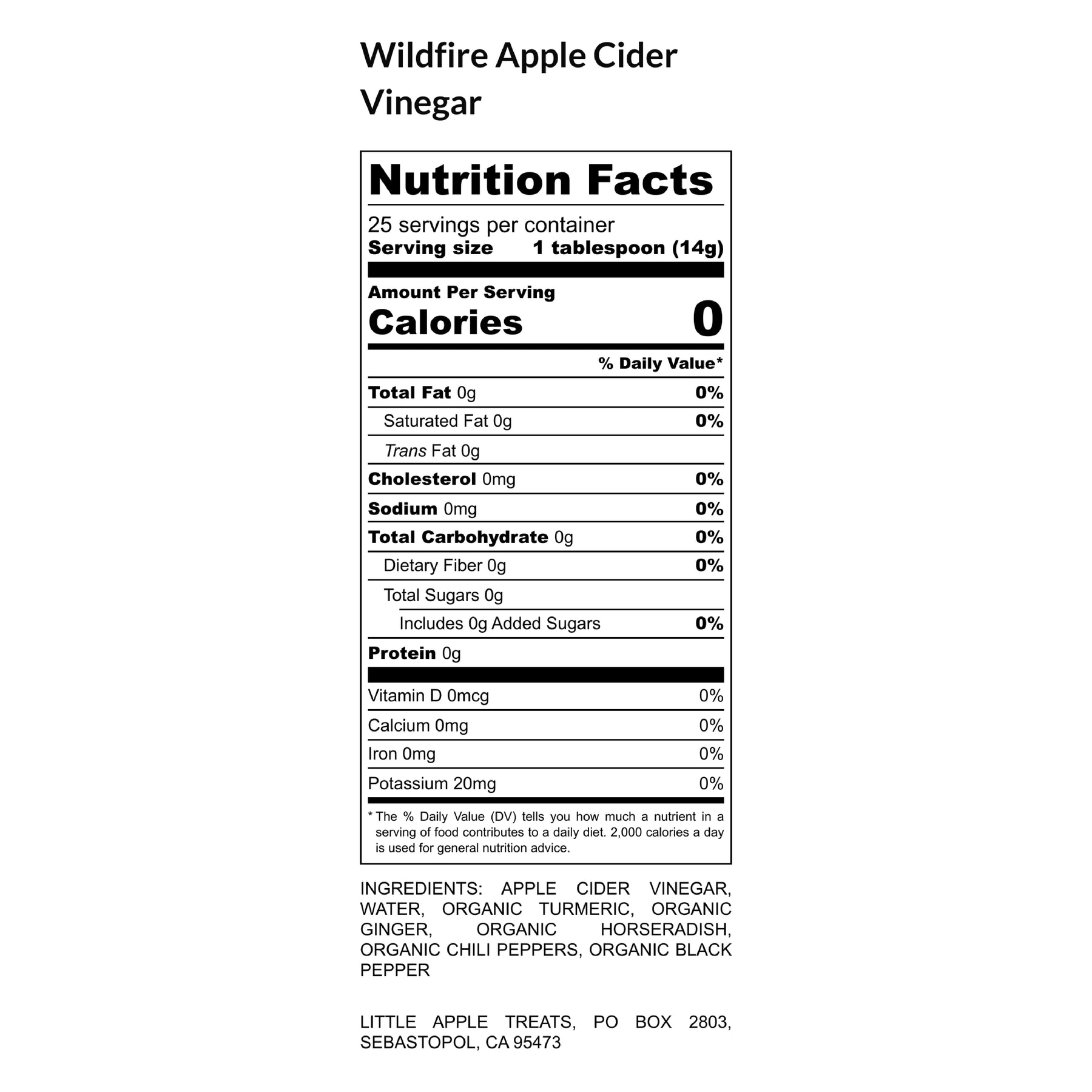 Wildfire Apple Cider Vinegar