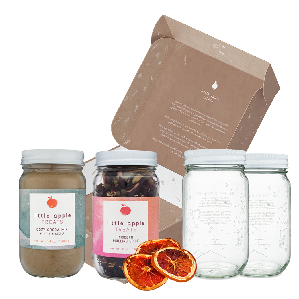 Cup of Cozy Gift Box-Mulling (tea) and cocoa-Little Apple Treats