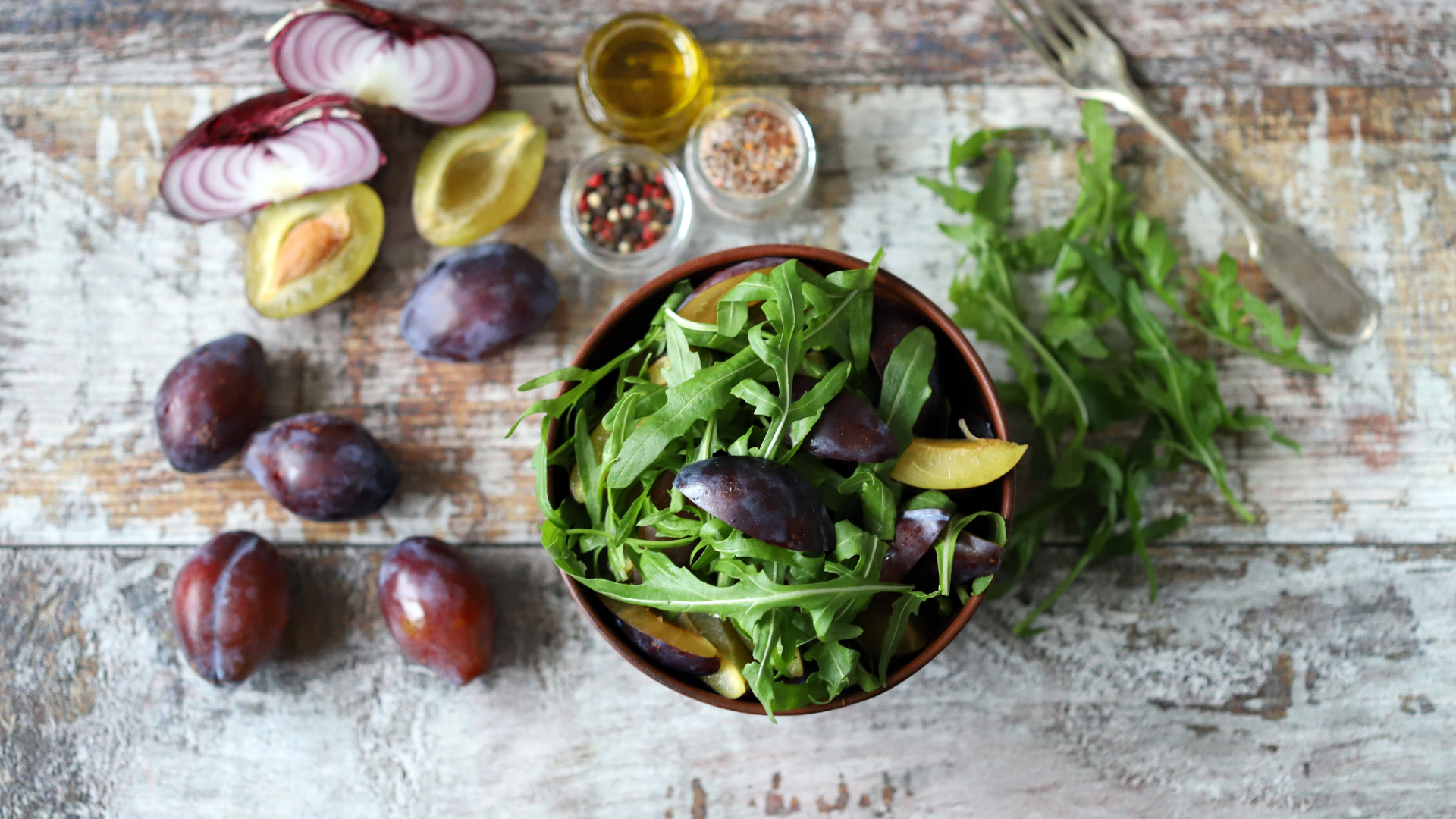 Plum Vanilla Salad Dressing