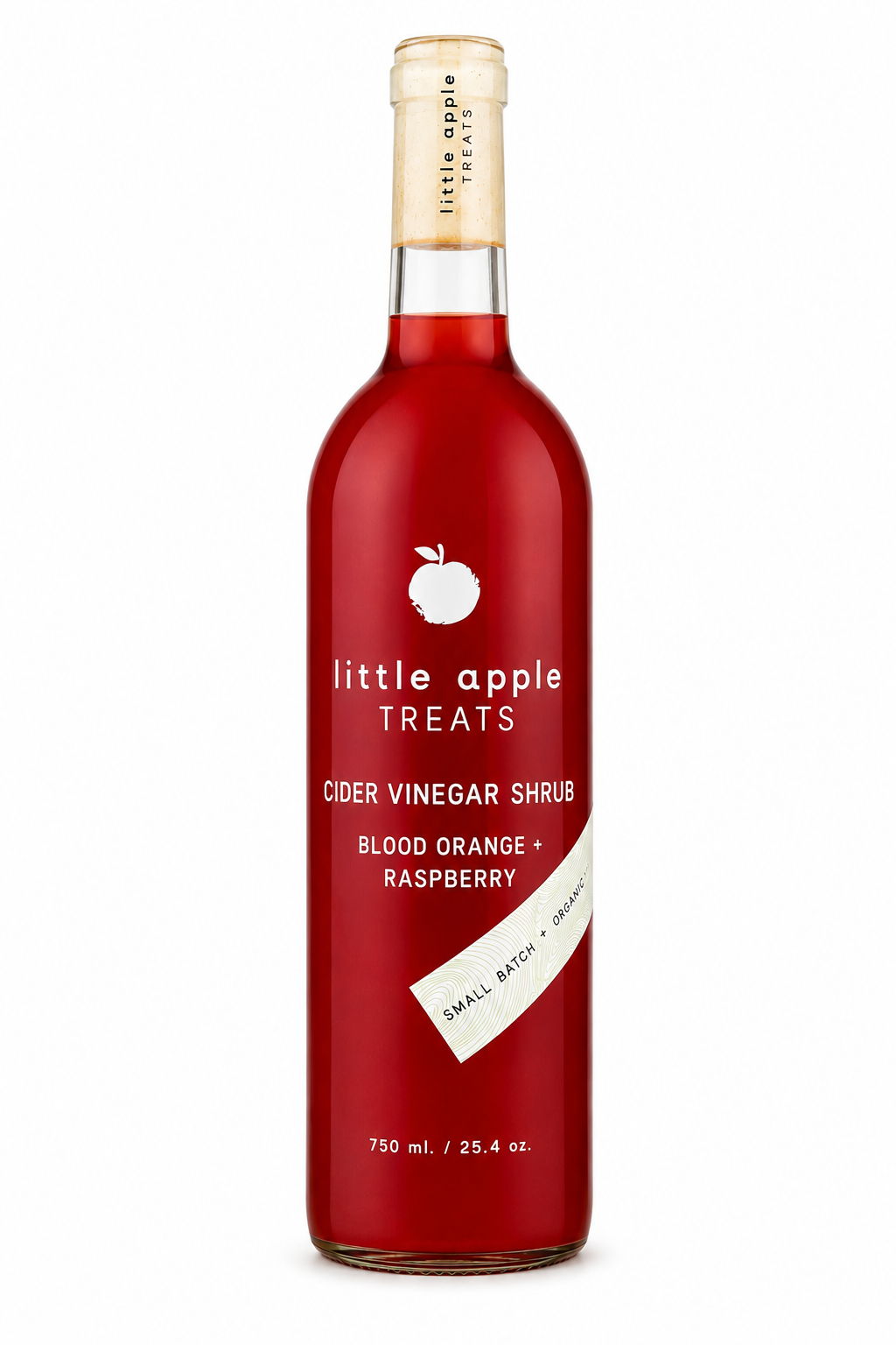Blood Orange + Raspberry Shrub—Estate Bottle