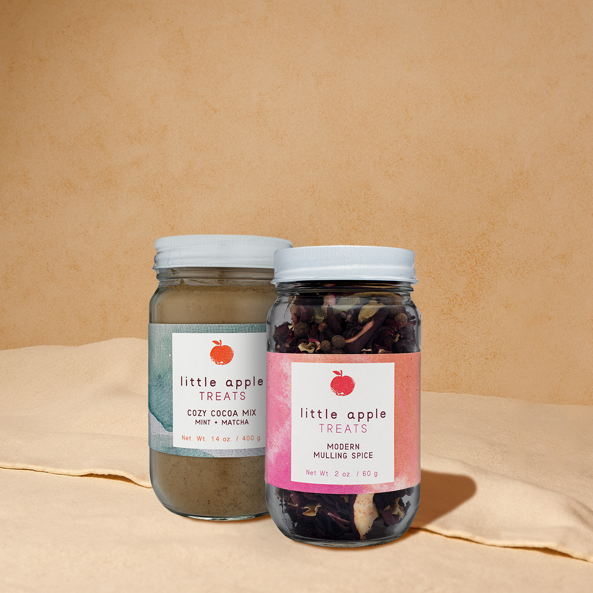 Cup of Cozy Duo: one jar of Cozy Cocoa Mix and one jar of Modern Mulling Spice