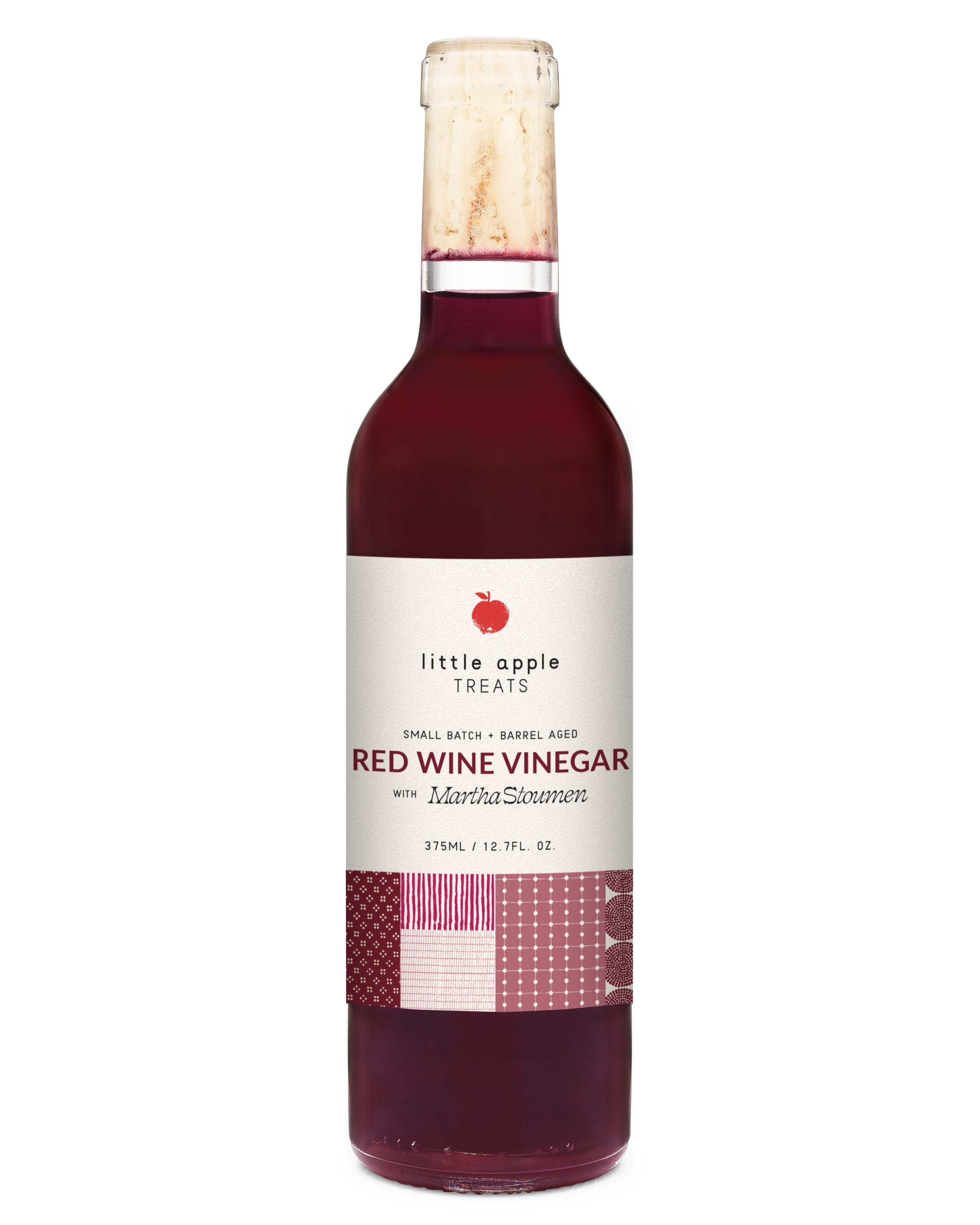 Little Apple Treats x Martha Stoumen red wine vinegar from natural wine, barrel-aged with Orleans method