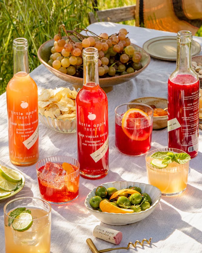 Cider Vinegar Shrubs