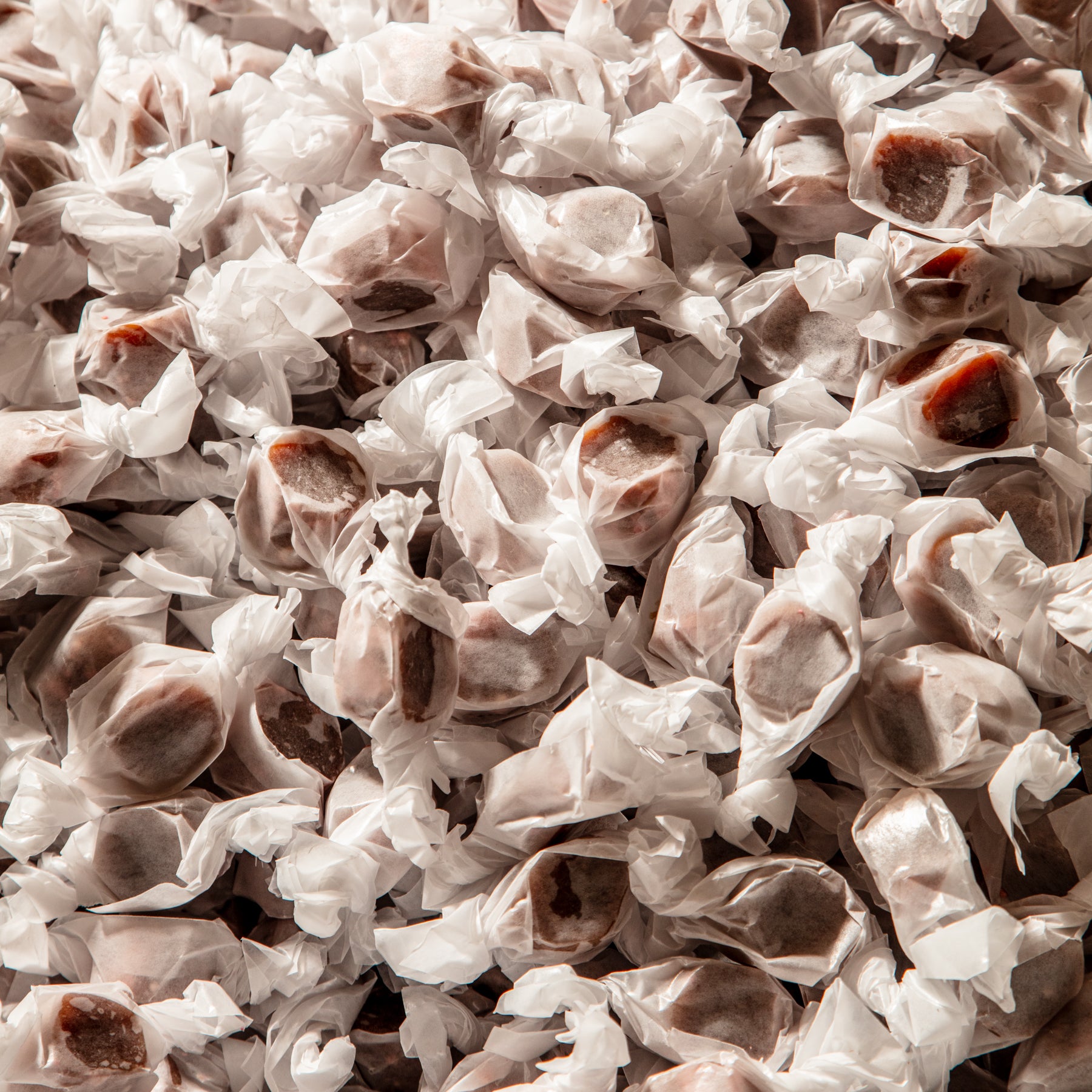 Apple Cider Caramels with Rose Petals + Cocoa Nibs Box