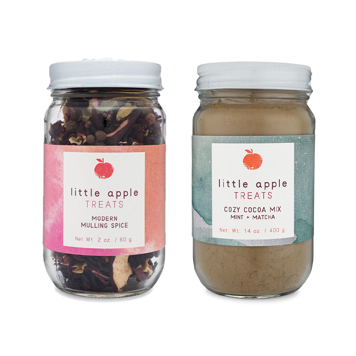 Cup of Cozy - Holiday Duo-mulling (tea) and cocoa-Little Apple Treats