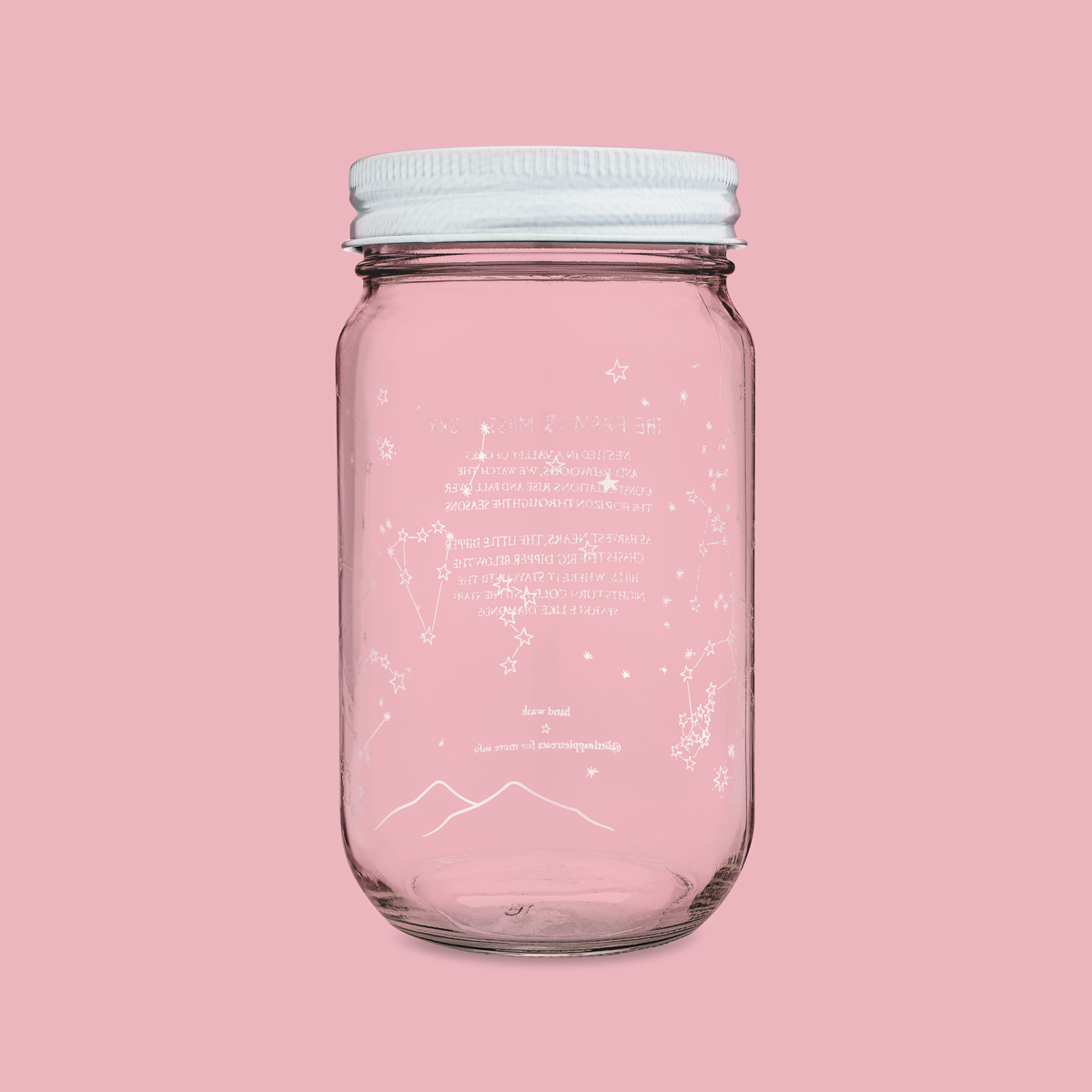 Limited Edition Cocktail Jars: The Farm Is Mostly Sky-Beverages-Little Apple Treats