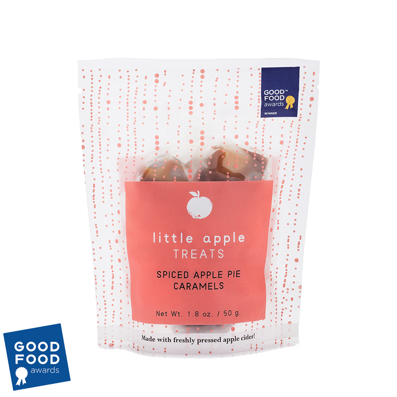 Spiced Apple Pie Apple Cider Caramels Treat Pack-Little Apple Treats